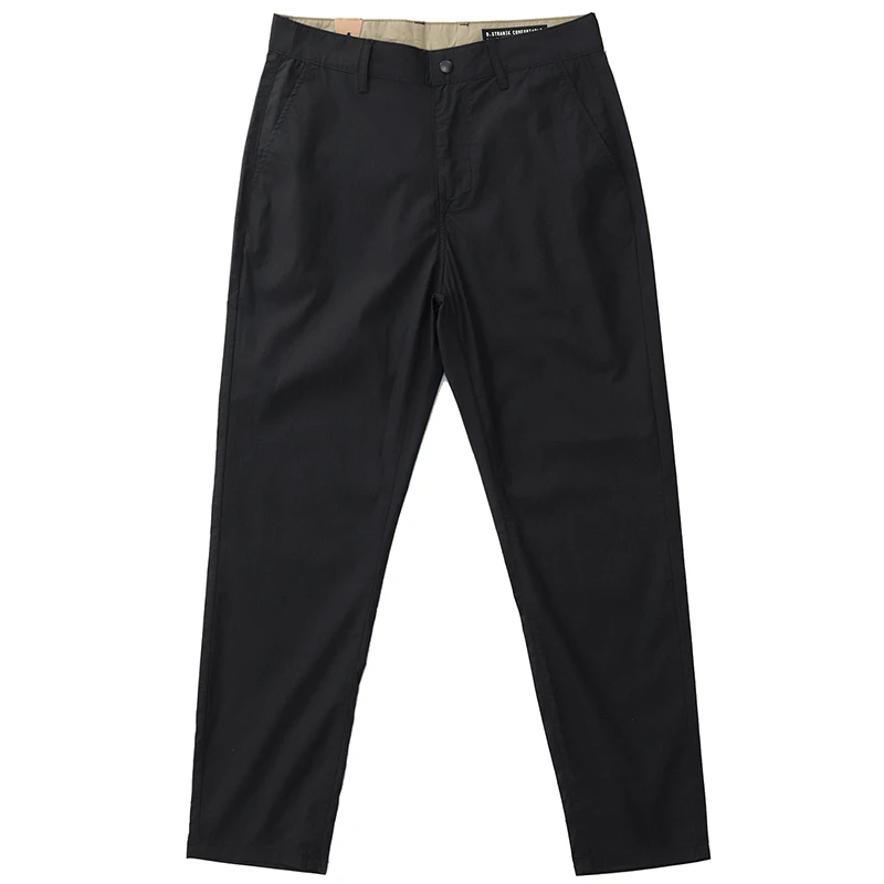 Summer New American Retro Thin Quick-drying Stretch Cargo Pants Men's Simple Chino Business Casual Straight Tapered Trousers - Image 5