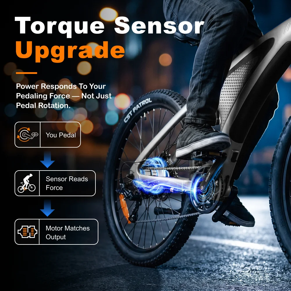 HX Q5 E Bike 2000W Adults Electric Bike 2000W 48V 20AH 27.5 Inch Electric Bicycle City E Bikes Mountain E Bikes - Image 4