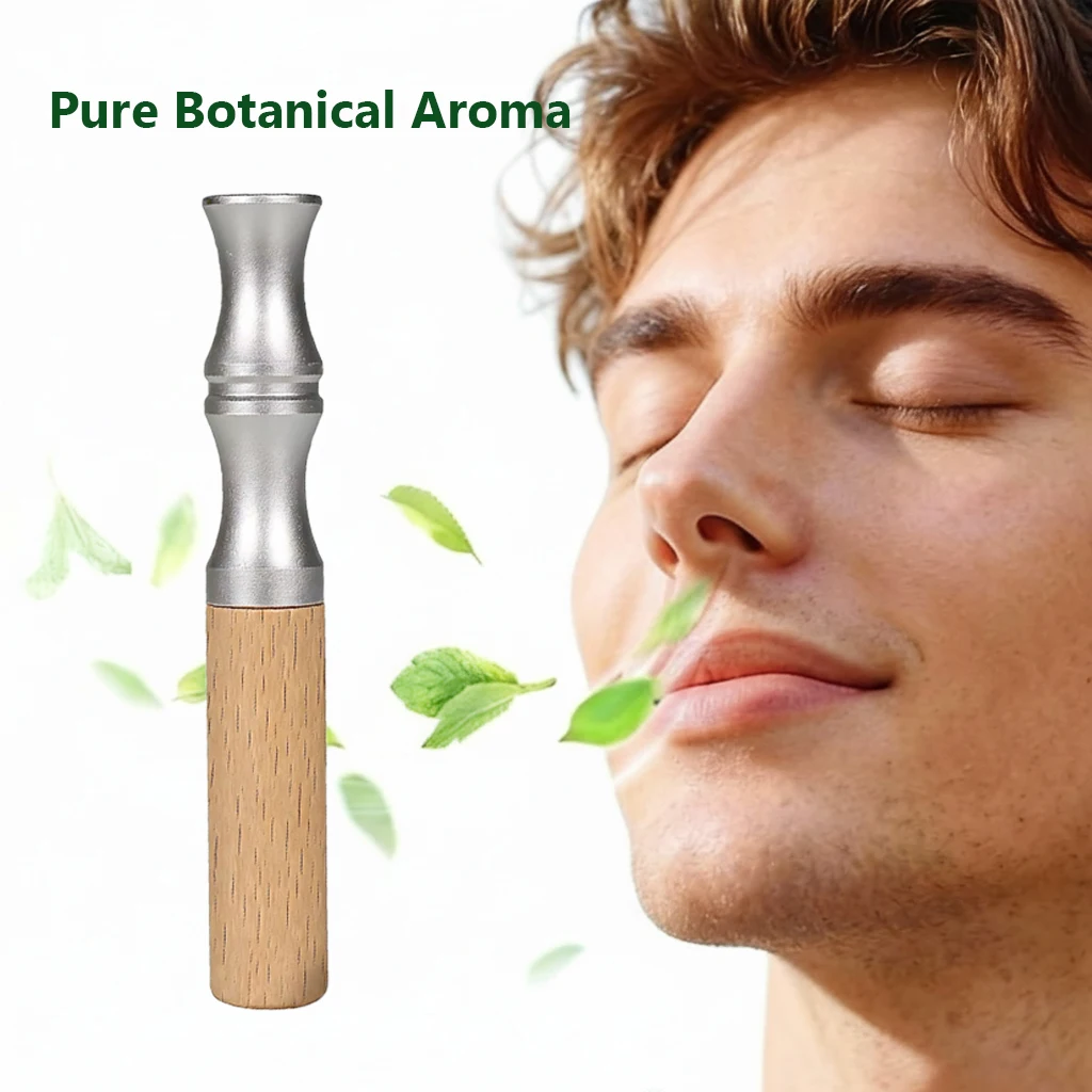 Pure Aromatic Air Inhaler Gift Box Fresh Breathing Aid Stick For Outdoor Travel Use Emotional Balance Daily Portable Calm Stick - Image 3