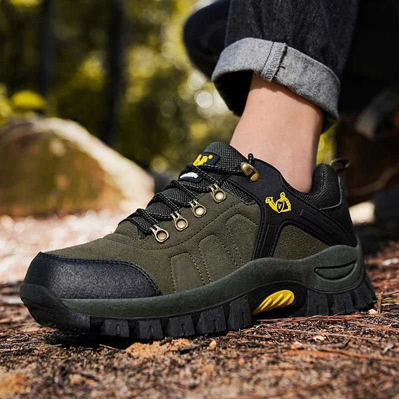 Mens Women Classical Hiking Boots Summer Winter Outdoor Non Slip Fashion Sneakers Ankle Boot Boys Rubber Climbing Shoes Autumn - Image 6