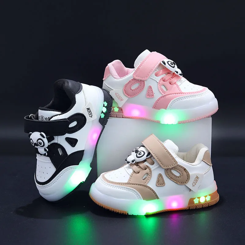 Kid Sneakers 2026 Autumn New Light Up Kid Shoe Trend Boy Sneakers Cute Girl Shoe Fashion Tennis Female Designer Shoe Кроссовки - Image 6