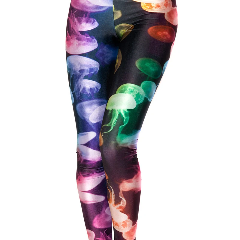 4XL Design Punk Rock Fashion Women Digital Print Galaxy Leggings Alice in Wonderland Blood Camouflage Pants Legging GL-22 - Image 6