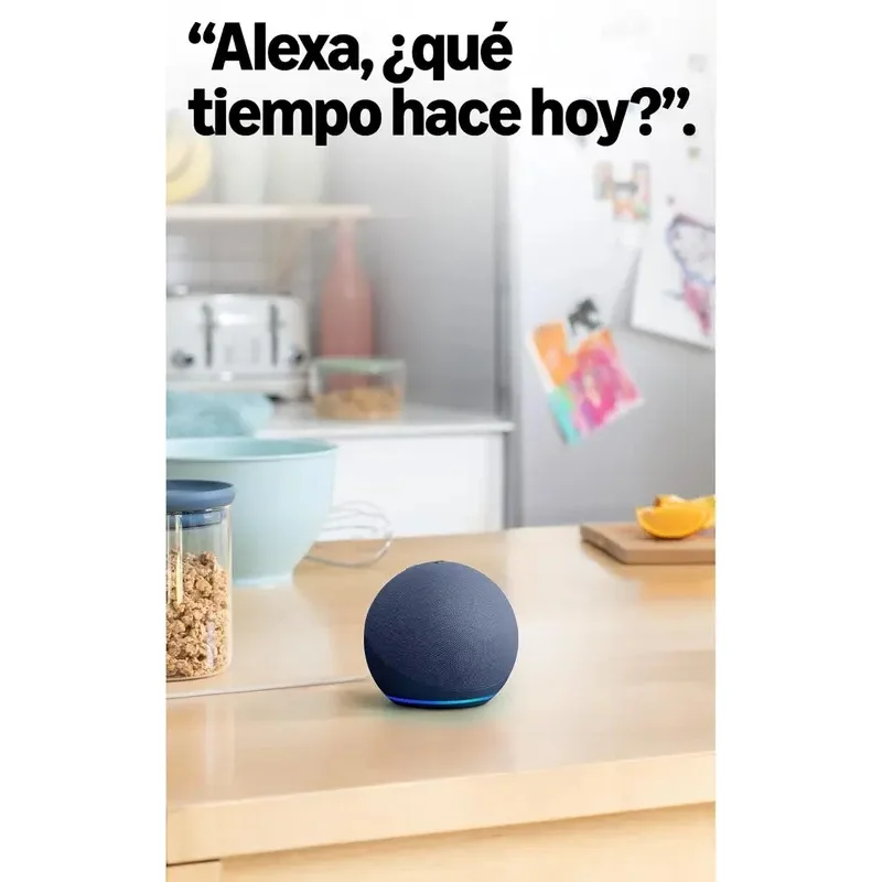 2026 NEW Mi Ni Smart Speaker With High-Quality Audio, Microphone Off Button For Privacy, Compact Design For Home ControlVirtual - Image 5