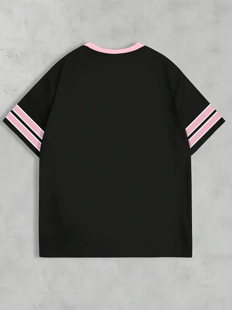 2025 Summer New Men's T-shirt breathable casual sporty digital print outdoor street men's wear - Image 4