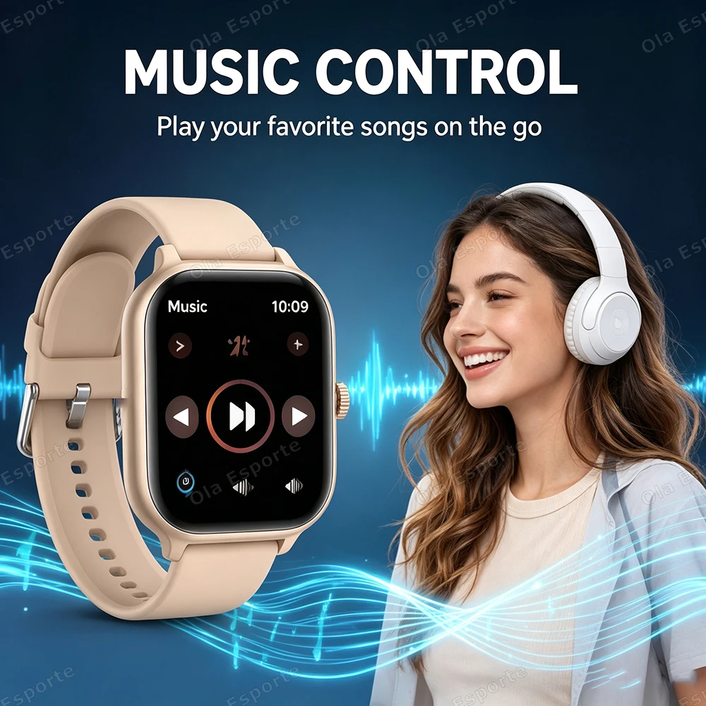Sports Smart Watch 2026 New Men Woman HD Bluetooth Call Heart Rate Activity Tracking Fitness Smartwatch For Holiday Gifts Ht30 - Image 5