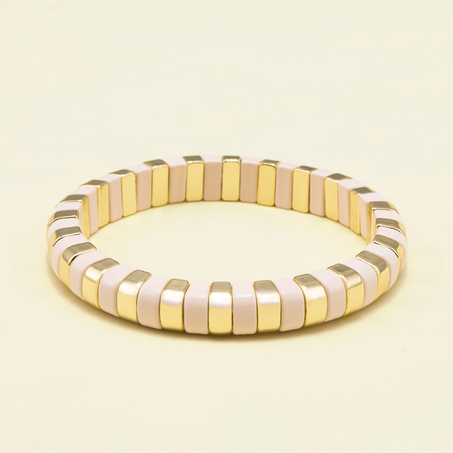 2026 Simple Niche Ins Style Colorful Enamel Beaded Diy Custom Women's Bracelet Accessories - Image 3