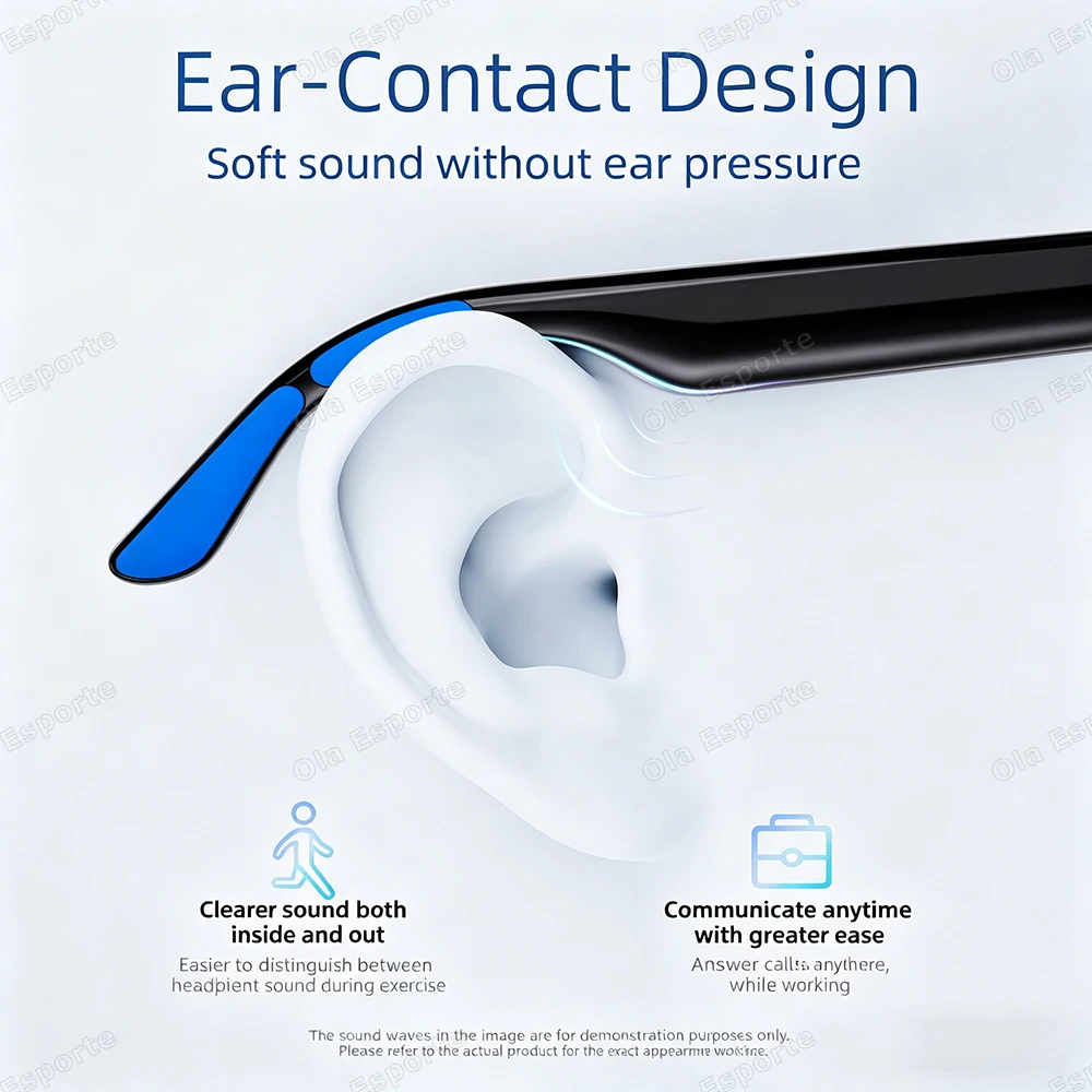 2026 Smart Audio Glasses Touch Control Color Changing Lens Dual Microphone Noise Reduction AI translation Bluetooth Sunglasses - Image 6