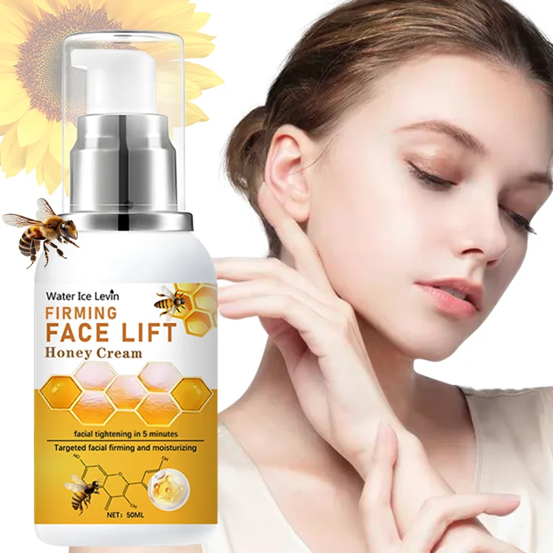 Honey Instant Face Lift & Firm Skin Cream Sustainable Face Lifting Reduces Fine Lines Gentle Moisturizing Care Cream
