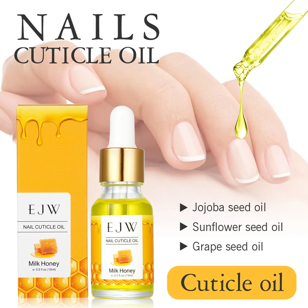 Milk Honey Revitalizing Cuticle Oil, Lightweight Fast-Absorbing Hydrating Nail & Cuticle Conditioner,Strengthener Nail Serum
