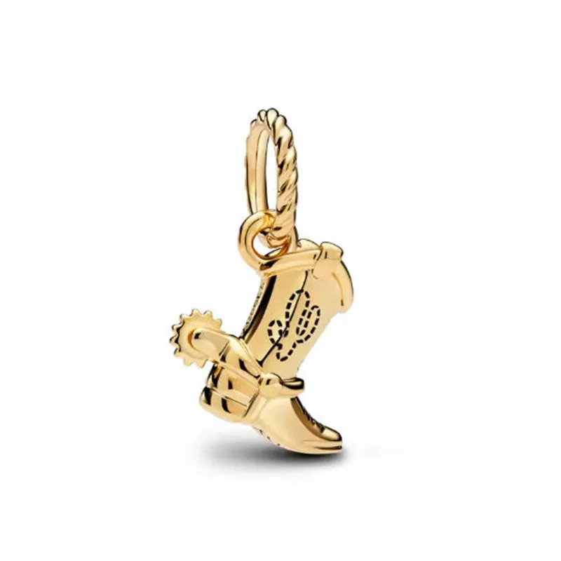 2026 Pixar Toy Story Sheriff Star Bracelet, Puppy Charm, Cowboy Boots Charm for DIY Valentine's Day gift bracelets for women - Image 6