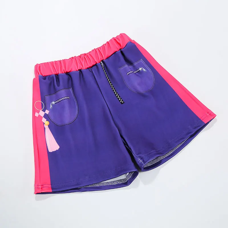 Girls Hip Hop Dance Costume 3PCS Set Crop Top Shorts Kids Singer Stage Performance Outfit 2026 New Cosplay Clothes - Image 4
