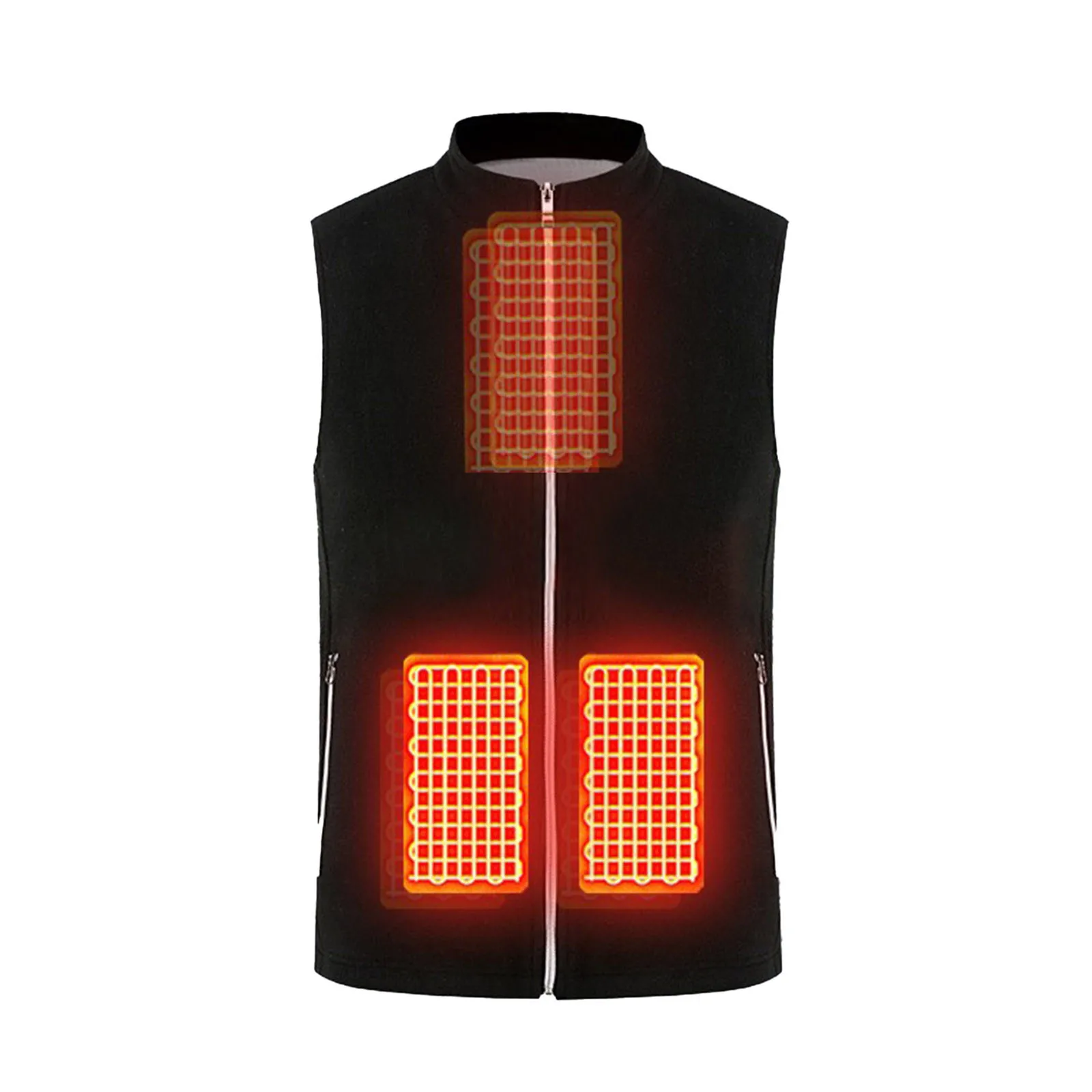 Men'S Electric Heating Service Fleece Heating Vest Intelligent Winter Men Tactical Windproof Thermal Jacket Winter Jacket Men - Image 2
