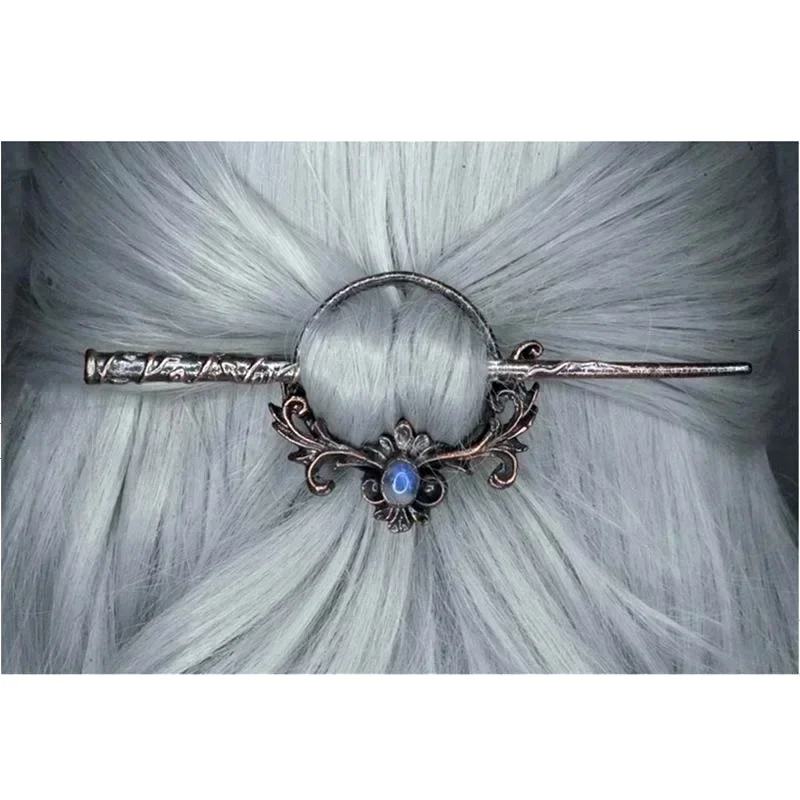 Vintage Metal Chopsticks Nordic Style Headdress Gothic Punk Hair Sticks Girls Hair Accessories for Women - Image 3