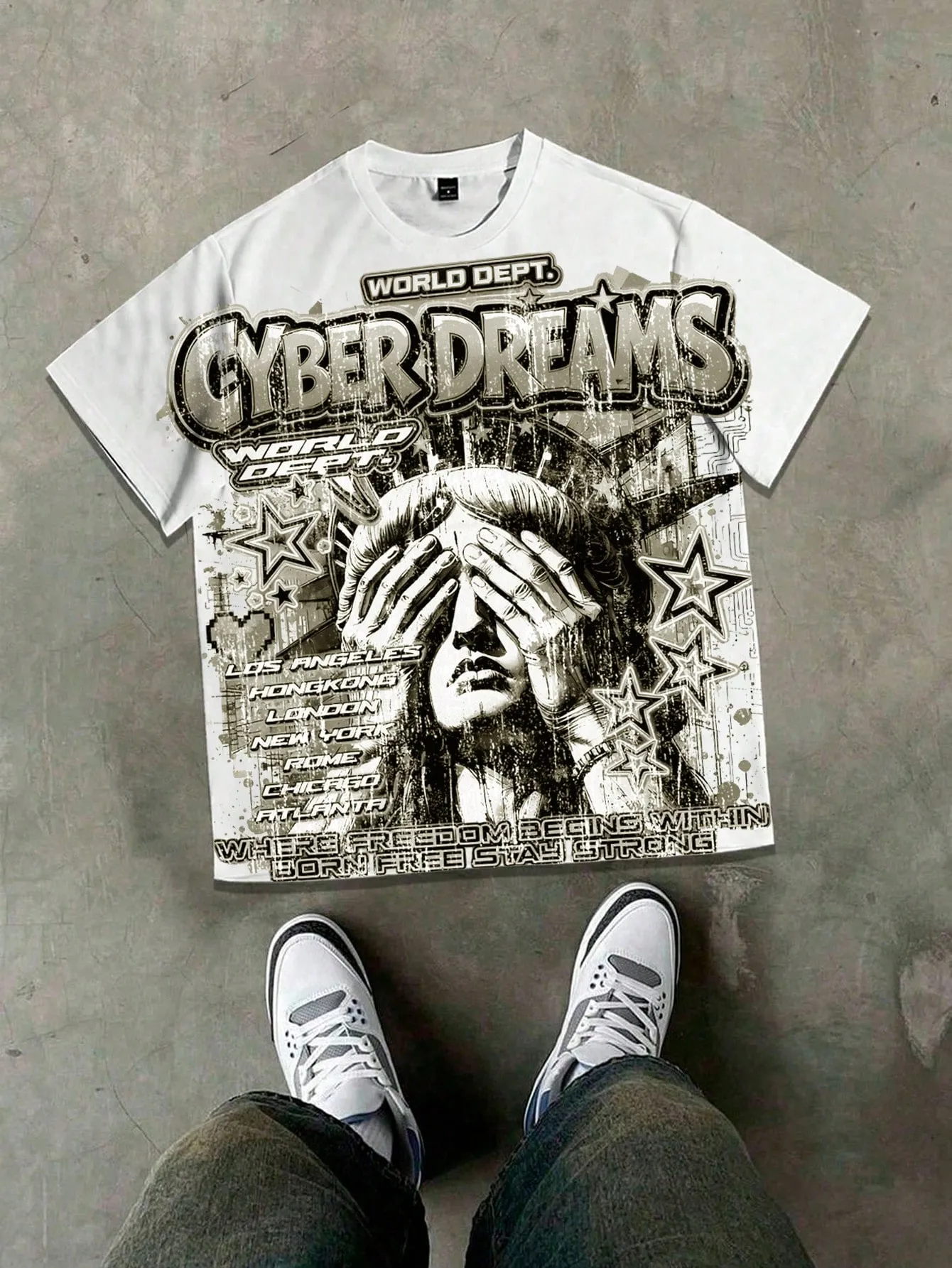 2026 Summer Men's T-shirt with 3D Print Breathable Lightweight Comfortable for Roller Skating and Hip Hop Men's T-shirt - Image 5