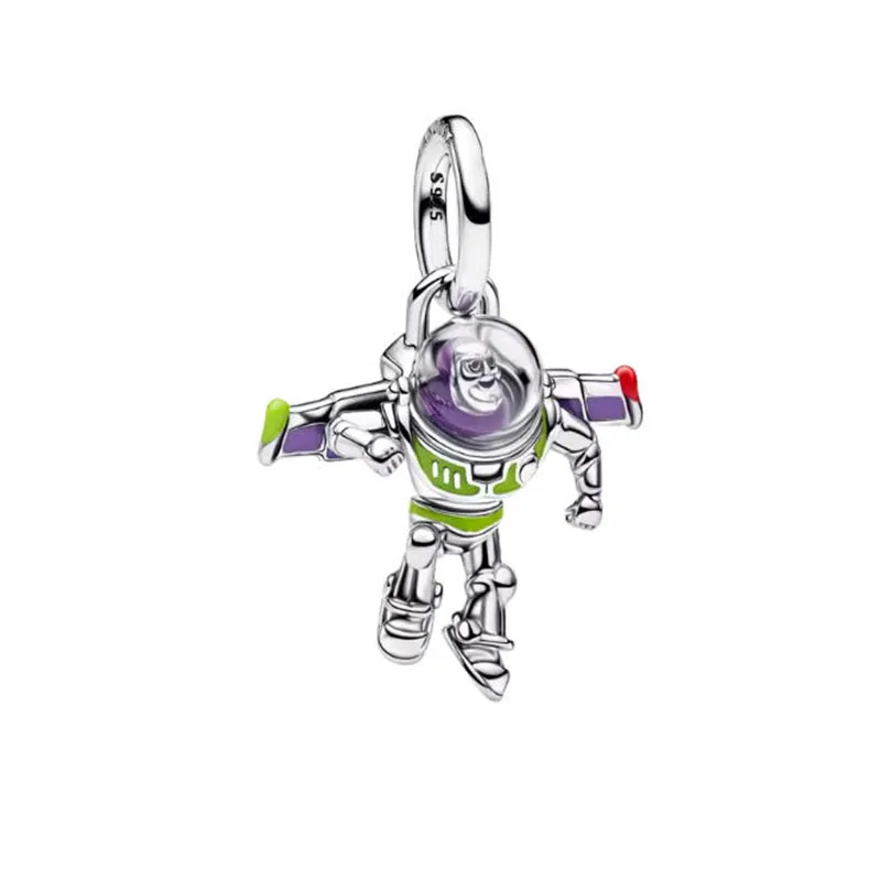 2026 Pixar Toy Story Sheriff Star Bracelet, Puppy Charm, Cowboy Boots Charm for DIY Valentine's Day gift bracelets for women - Image 5