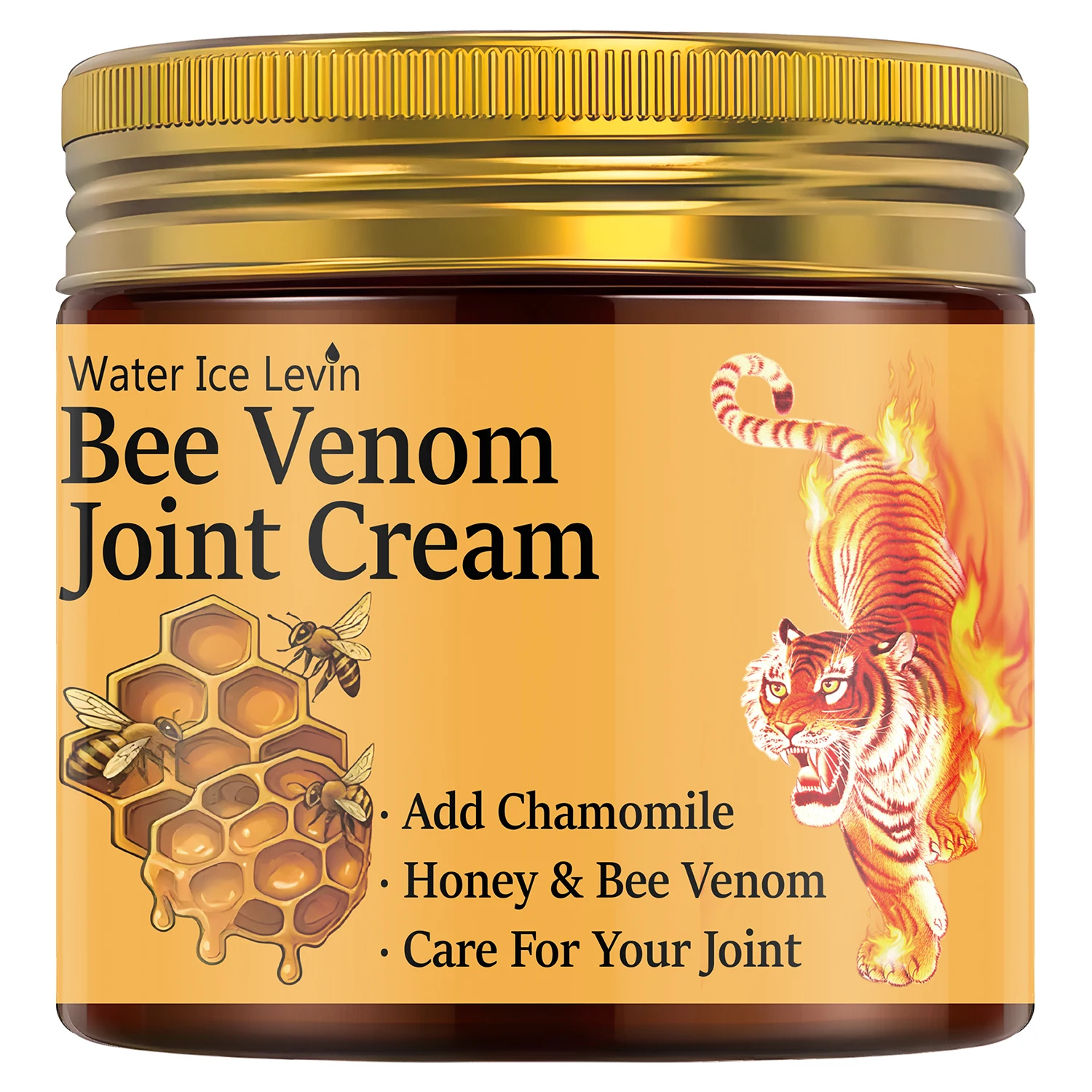 Bee Venom Joint Cream with Chamomile & Honey - Moisturizing & Firming Formula for Elastic Skin & Joint Care - Image 6
