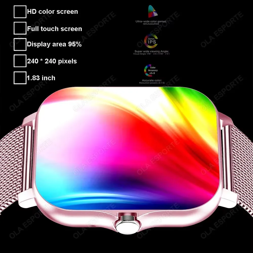 2026 New Multifunctional Smart Watch Men Women Bluetooth Connected Phone Music Fitness Sports Bracelet Sleep Monitor watch ht30 - Image 2