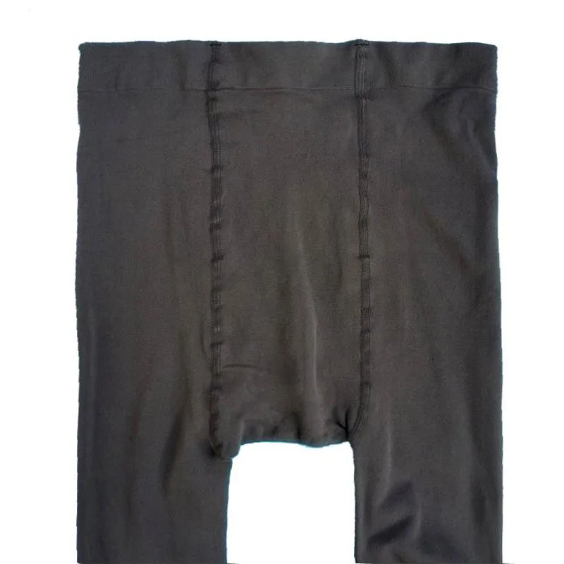 Women's Large Size Super Elastic Black Leggings Fashion Soft Stockings Pants Long Socks - Image 5