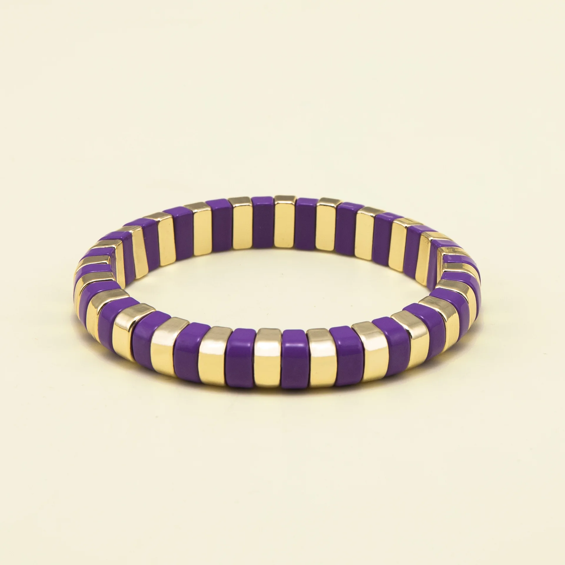 2026 Simple Niche Ins Style Colorful Enamel Beaded Diy Custom Women's Bracelet Accessories - Image 4