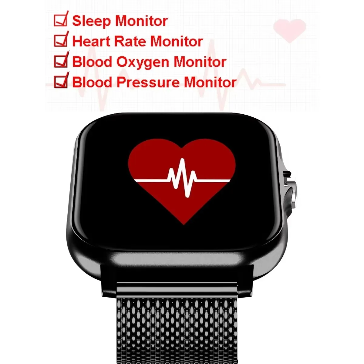 2026 New Multifunctional Smart Watch Men Women Bluetooth Connected Phone Music Fitness Sports Bracelet Sleep Monitor watch ht30 - Image 4