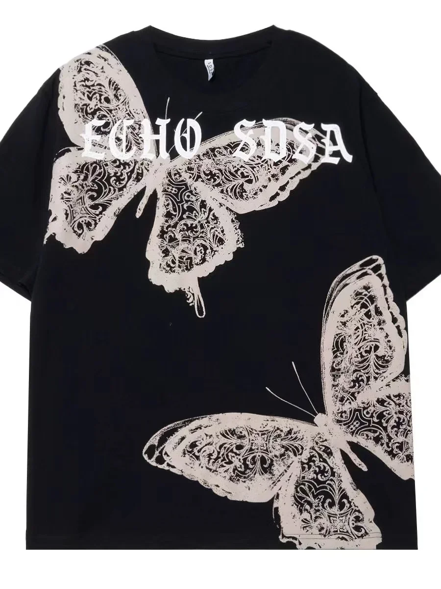 Y2k T Shirt for men New Fashion Summer Hawaii Streetwear Pullover Vintage Clothes Short SleeveT-Shirts - Image 3