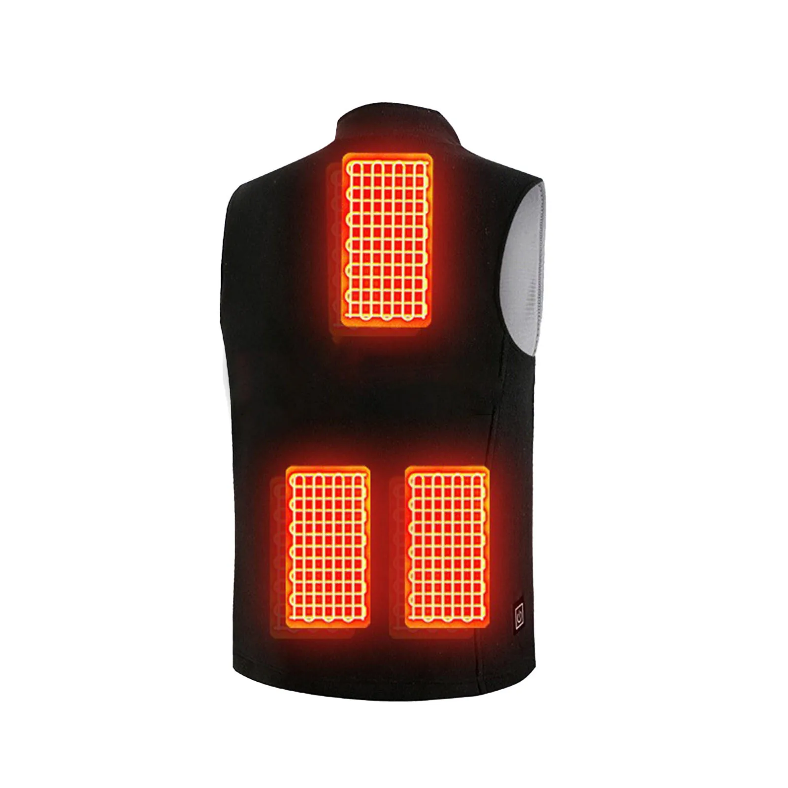 Men'S Electric Heating Service Fleece Heating Vest Intelligent Winter Men Tactical Windproof Thermal Jacket Winter Jacket Men - Image 4