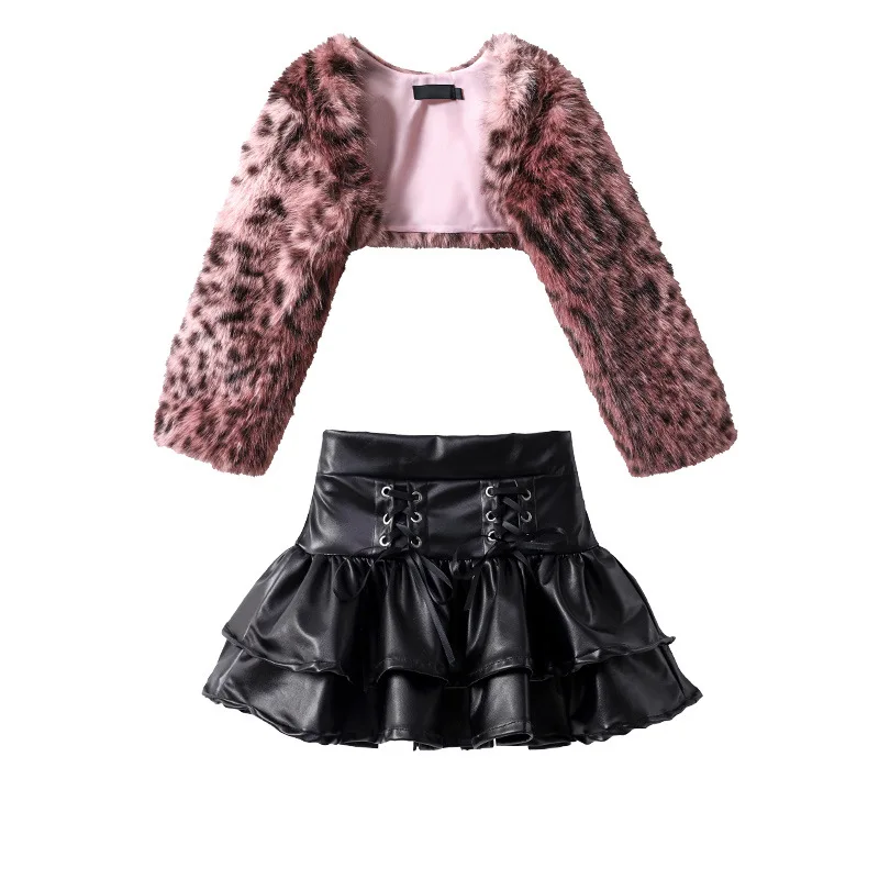 Fashion Girls Hip Hop Dance Performance Streetwear Costume Korean Style Teenage Kids Y2K Street Style Clothing Suit - Image 2