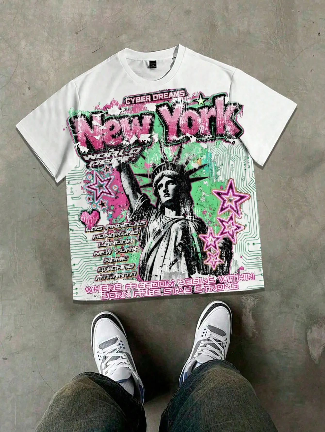 2026 Summer Men's T-shirt with 3D Print Breathable Lightweight Comfortable for Roller Skating and Hip Hop Men's T-shirt - Image 4