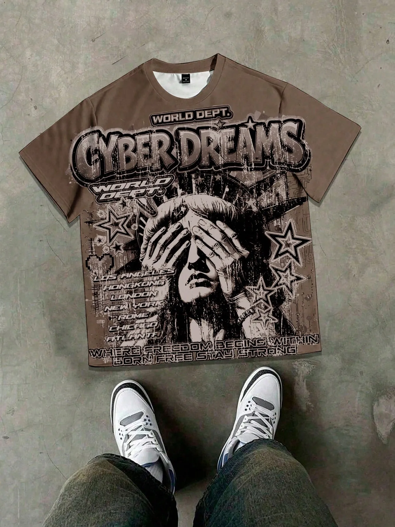 2026 Summer Men's T-shirt with 3D Print Breathable Lightweight Comfortable for Roller Skating and Hip Hop Men's T-shirt - Image 6