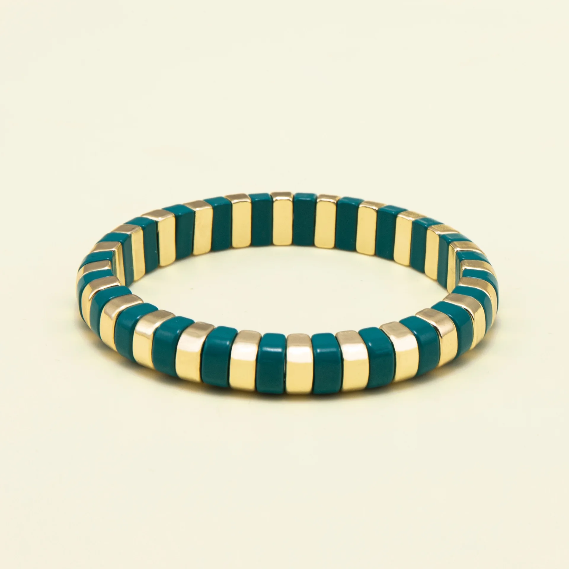 2026 Simple Niche Ins Style Colorful Enamel Beaded Diy Custom Women's Bracelet Accessories - Image 2